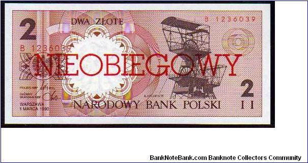 Banknote from Poland year 1990