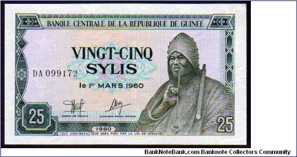 25 Sylis
Pk 24a Banknote