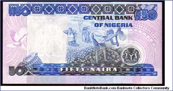 Banknote from Nigeria year 2001