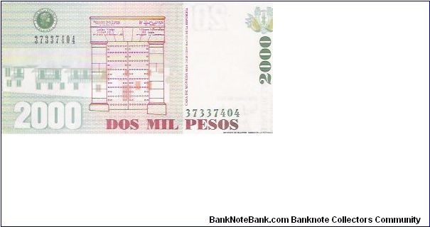 2000 PESOS

37337404

P # 451 Banknote