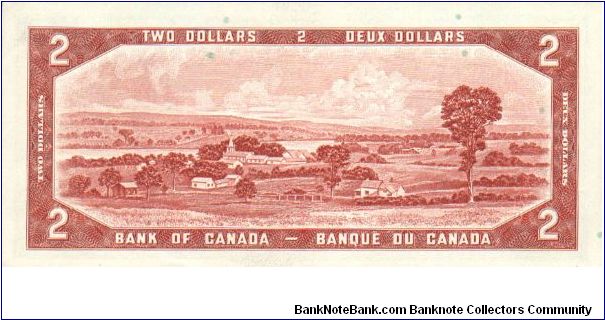 Banknote from Canada year 1954