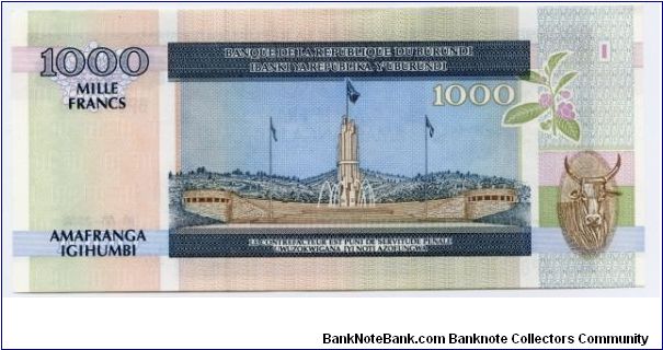 Banknote from Burundi year 2006