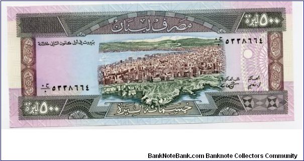 500 Livres Banknote