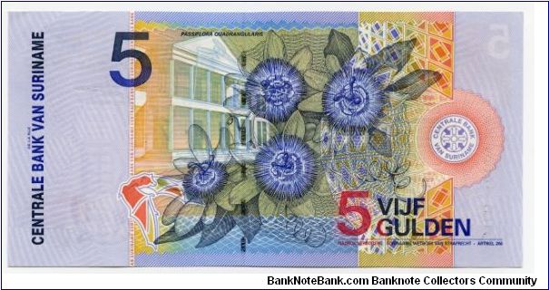 Banknote from Suriname year 2000