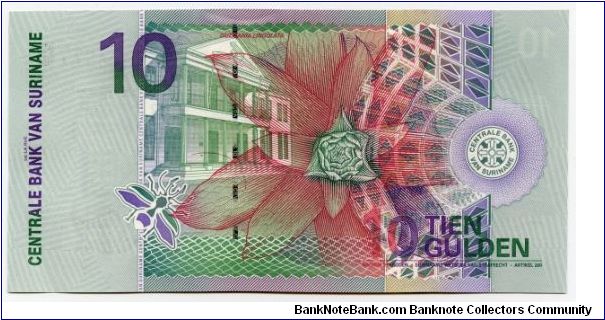 Banknote from Suriname year 2000