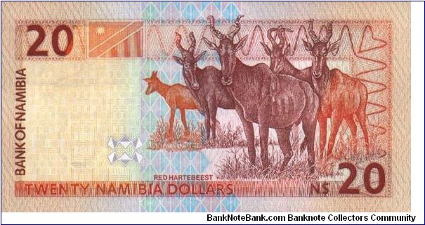 Banknote from Namibia year 1996