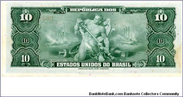 Banknote from Brazil year 1961