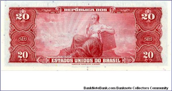 Banknote from Brazil year 1961