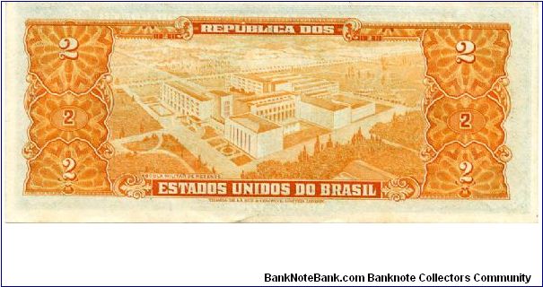 Banknote from Brazil year 1956