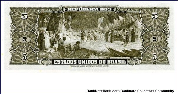 Banknote from Brazil year 1964