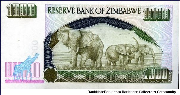 Banknote from Zimbabwe year 2003