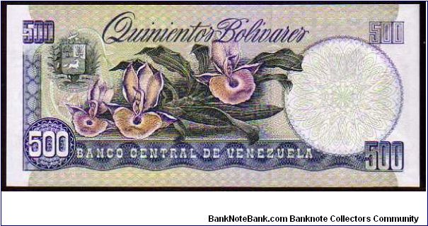 Banknote from Venezuela year 1990