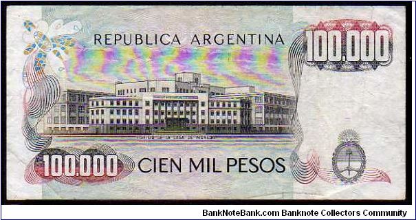 Banknote from Argentina year 1979