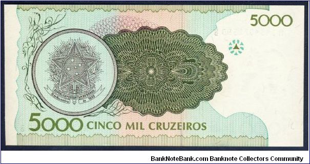 Banknote from Brazil year 1990