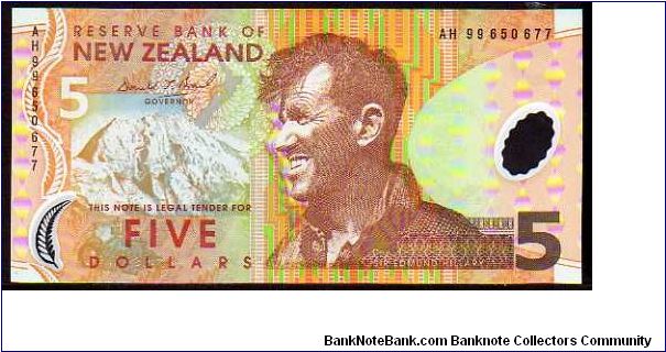 5 Dollars
Pk 185 Banknote