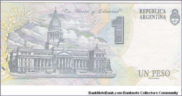 Banknote from Argentina year 1991