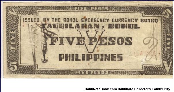 Banknote from Philippines year 1942