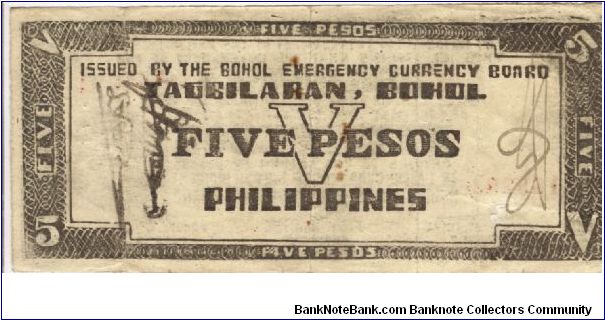 Banknote from Philippines year 1942