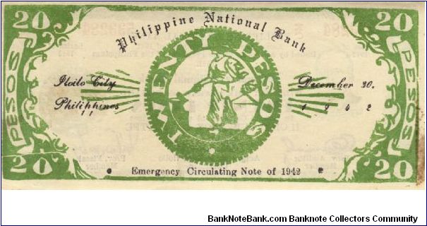 Banknote from Philippines year 1942