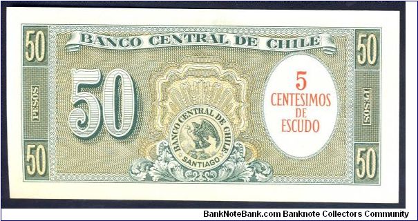 Banknote from Chile year 1960