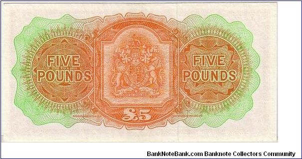 Banknote from Bermuda year 1966