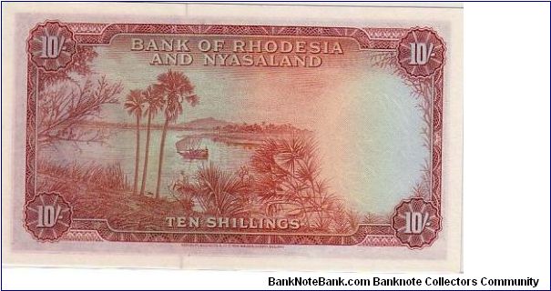 Banknote from Rhodesia year 1961