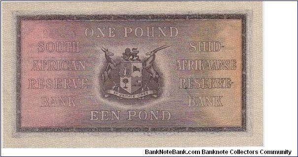 Banknote from South Africa year 1931