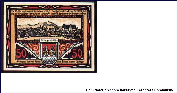 Banknote from Germany year 1920