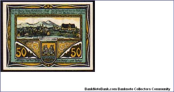 Banknote from Germany year 1920