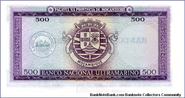 Banknote from Mozambique year 1976