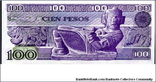 Banknote from Mexico year 1982