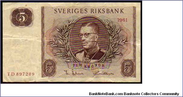 5 Kroner
Pk 42 Banknote