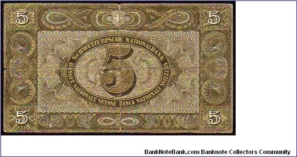 Banknote from Switzerland year 1951
