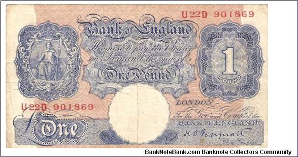 1 Pound Banknote