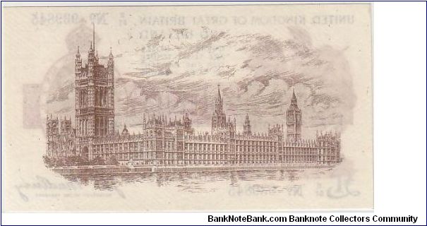 Banknote from United Kingdom year 1917