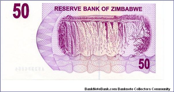 Banknote from Zimbabwe year 2006