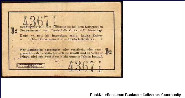 Banknote from Germany year 1915