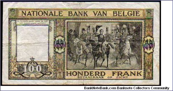 Banknote from Belgium year 1948