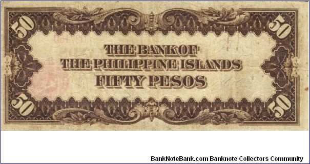 Banknote from Philippines year 1928