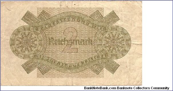 Banknote from Germany year 1940