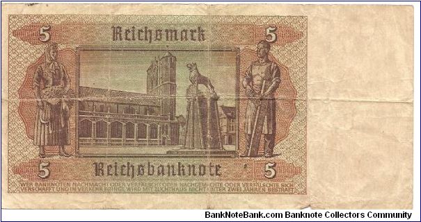 Banknote from Germany year 1942