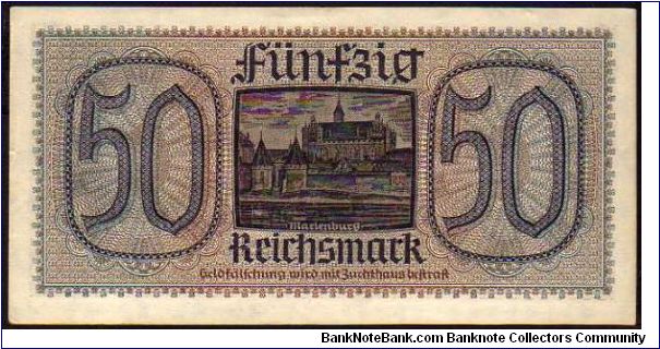 Banknote from Germany year 1939