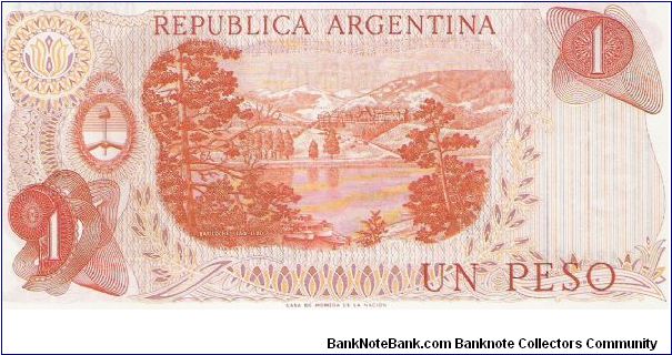 Banknote from Argentina year 1974