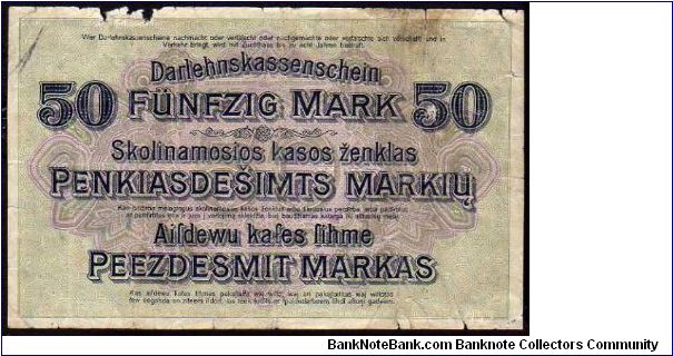 Banknote from Germany year 1918