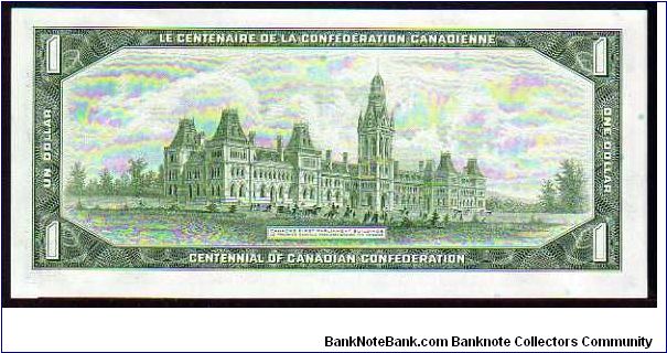 Banknote from Canada year 1967