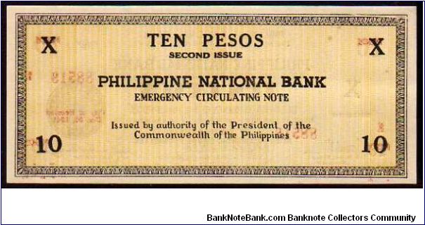 Banknote from Philippines year 1941