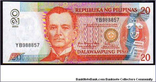 20 Piso
Pk New Banknote