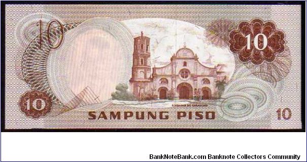 Banknote from Philippines year 1970