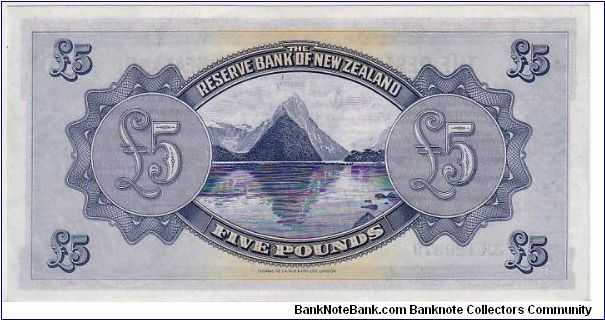 Banknote from New Zealand year 1933