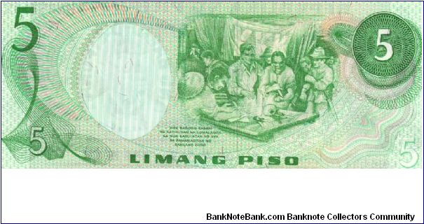 Banknote from Philippines year 1949